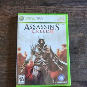 Assassins Creed II 2 Xbox 360‎ Video Game Action Adventure Ubisoft